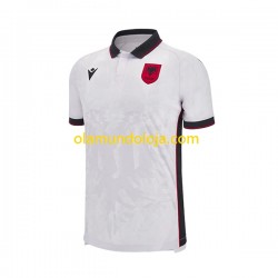 Camisola Albânia Homem Equipamento Segundo 2023 Manga Curta